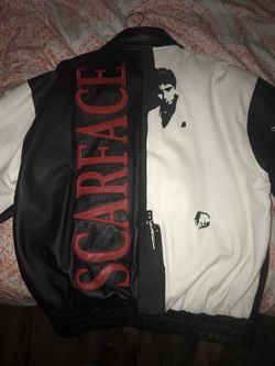 Scareface leather jacket