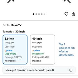 32" Roku Tv With Wall Mount And Soundbar System 🌱