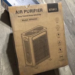 KNKA Pro Air Purifier, HEPA Air Purifier for Home Large Room up to 3500 Sq.ft/2h – Double-Sided Filter for Pets Odor, Allergies, Dust, Smoke, with Air