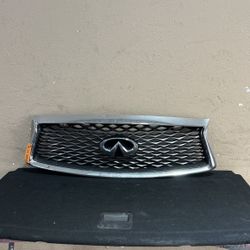 (168) 18-23 Infiniti Q50 Front Grille Grill Gril Delantero De Alante Part Parts 2018 2019 2020 2021 2022