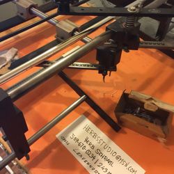 Oval mat and glass cutter