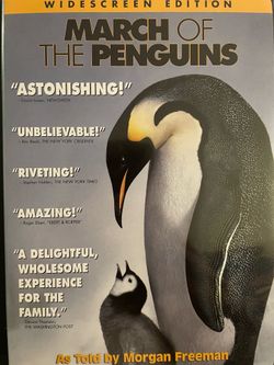 MARCH Of The PENGUINS Widescreen Edition (DVD-2005)