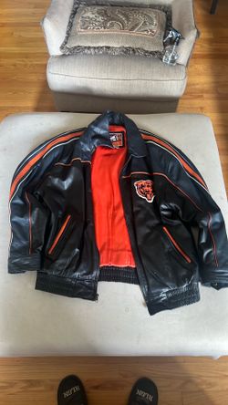 Real leather G3 vintage Chicago Bears jacket, rare find one of one