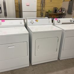 WHIRLPOOL AND ROPER DRYERS FROM $269