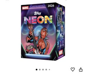 2026 Topps Neon Marvel – Factory Sealed – Value Box