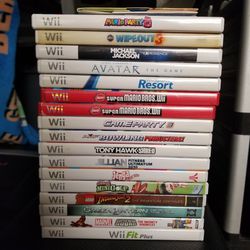 Nintendo Wii video Games 