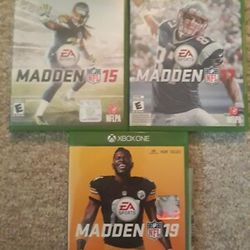 Xbox One Madden 17 And 19