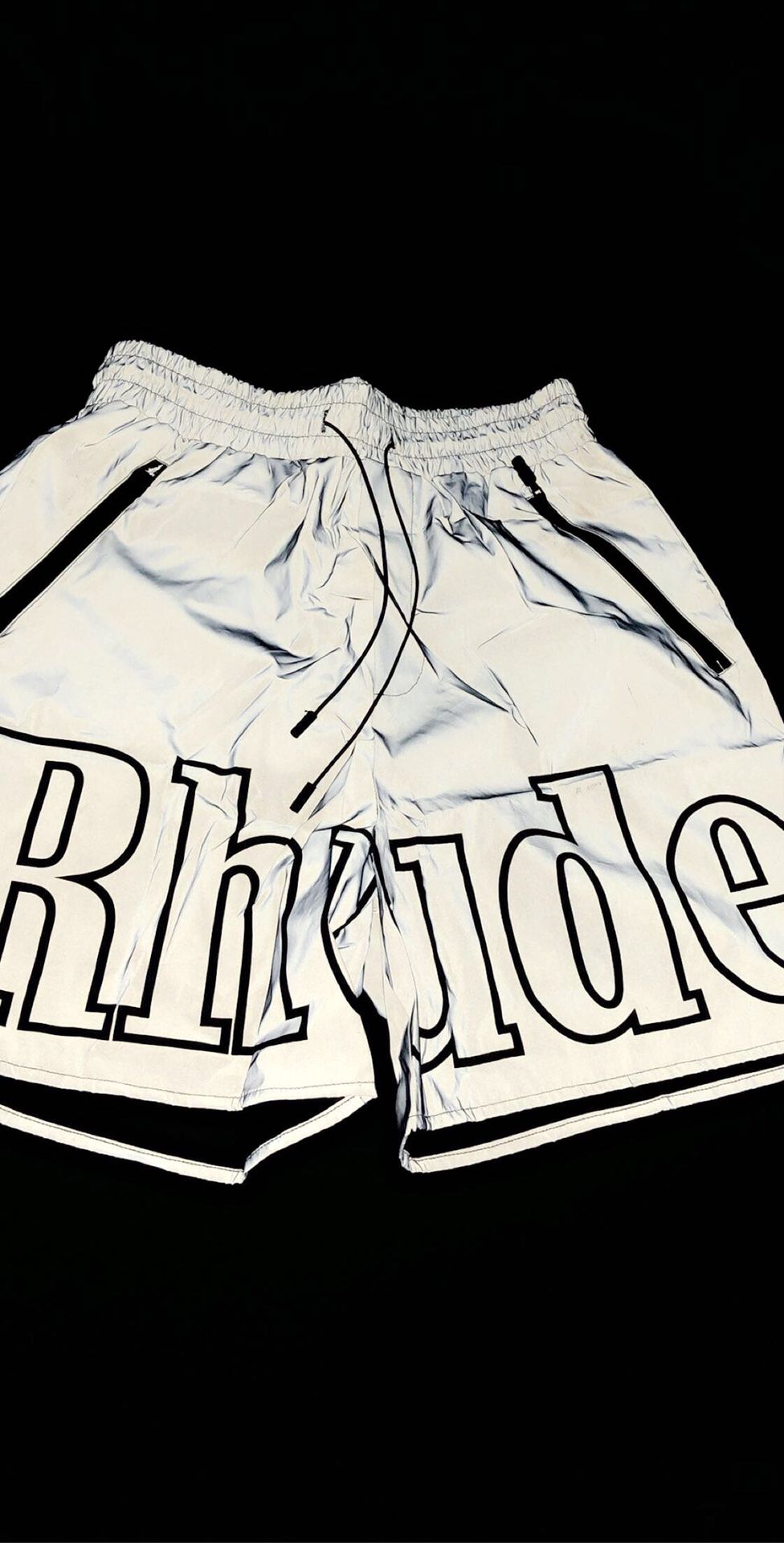 Rhude 3m reflect shorts