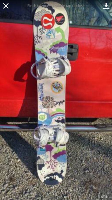 Women's Forum Craft snowboard /boots