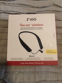 Flex arc wireless neck earbuds,ZAGG