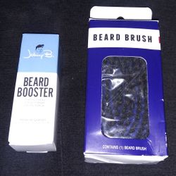 Aceite Para El Crecimiento De La Barba Y Cepillo