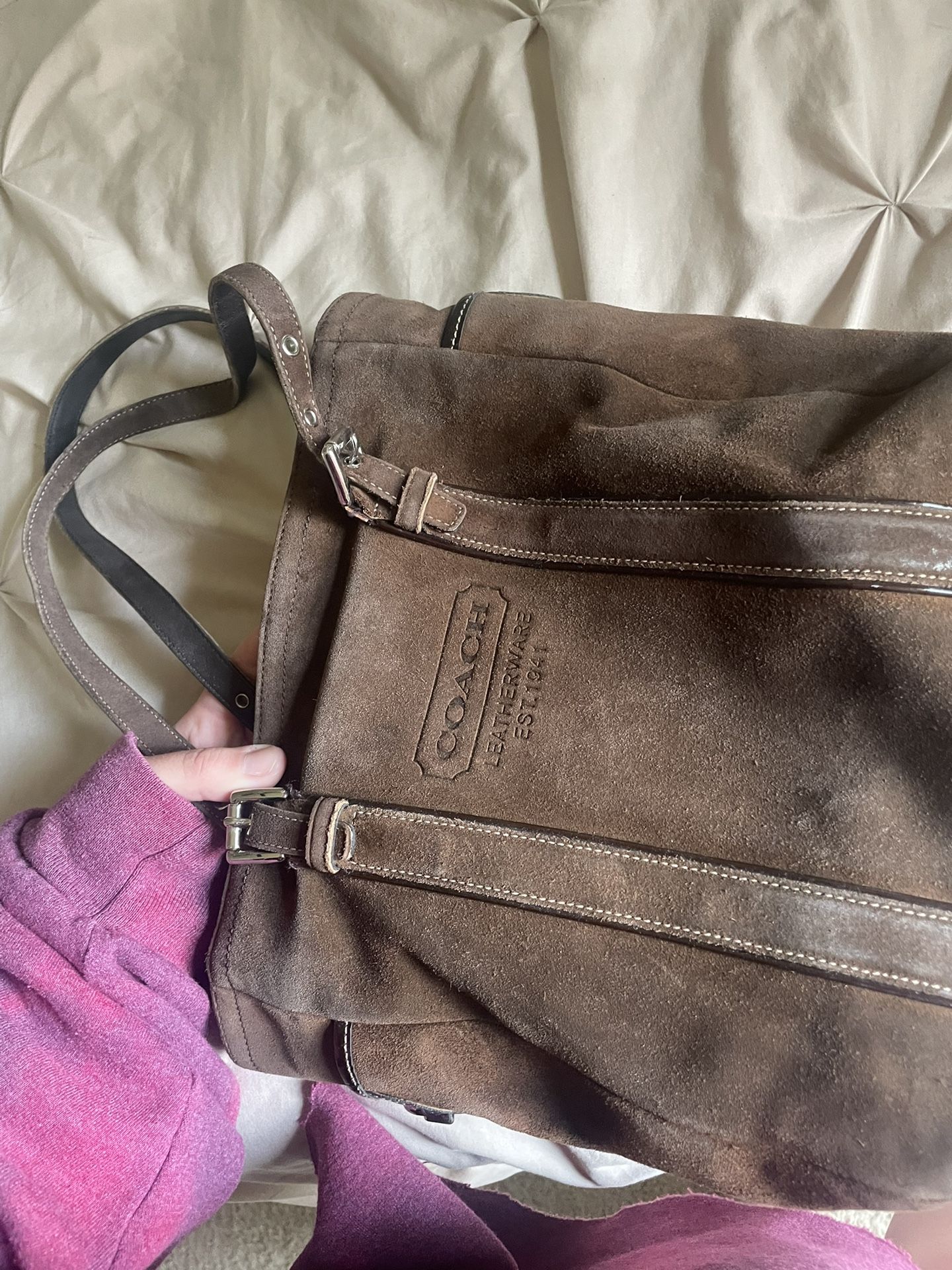 Leather Coach Purse