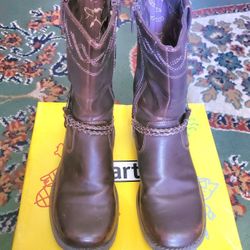 Girls brown boots