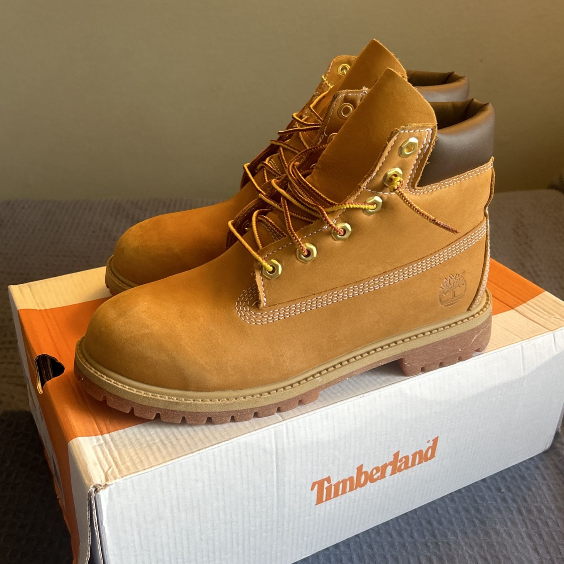 Kids Timberland Boots (Wheat) Size