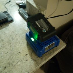 Cobalt 24 Volt Battery Ease And Chargers Two Pair $80 OBO per set,set includes 1 charger and 2 batteries.