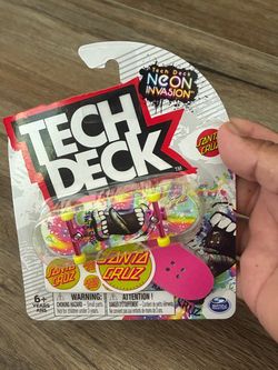 Tech deck screaming hand Santa Cruz