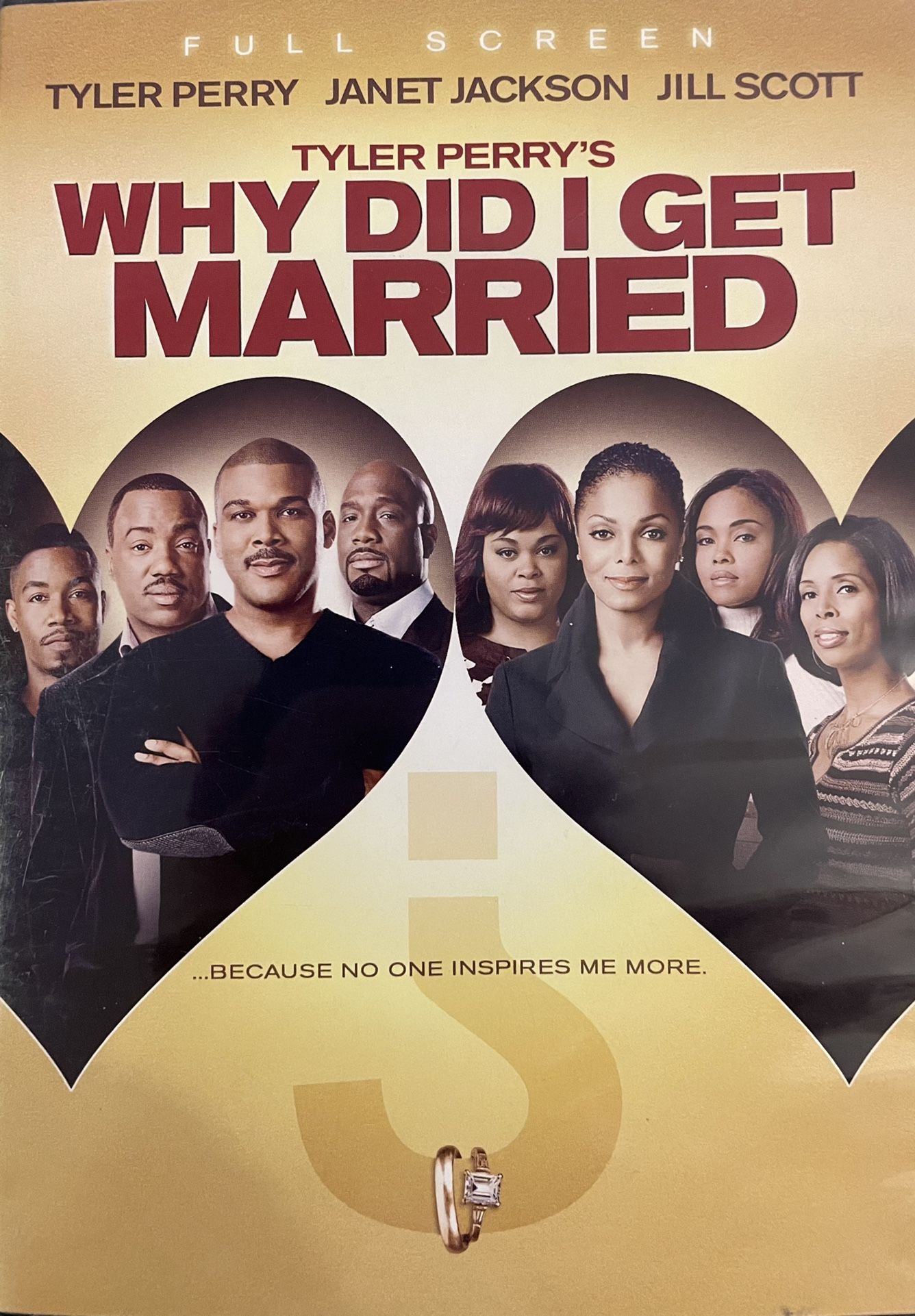 Tyler Perry’s WHY DID I GET MARRIED Full-Screen Edition (DVD-2007) Janet Jackson