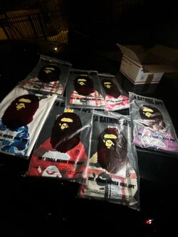 bathing ape tees