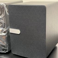 Home Stereo System with CD Player, FM Radio, Bluetooth, AUX in, USB in, Earphone Jack, Remote Control Included, 30W HiFi Shelf Stereo System