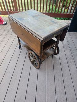 1960s to 1970s Vinatge Ethan Allen Table Cart
