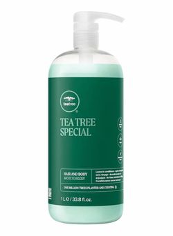 Tea Tree Hair and Body Moisturizer Leave-In Conditioner, Body Lotion, After-Shave Cream, For All Hair + Skin Types