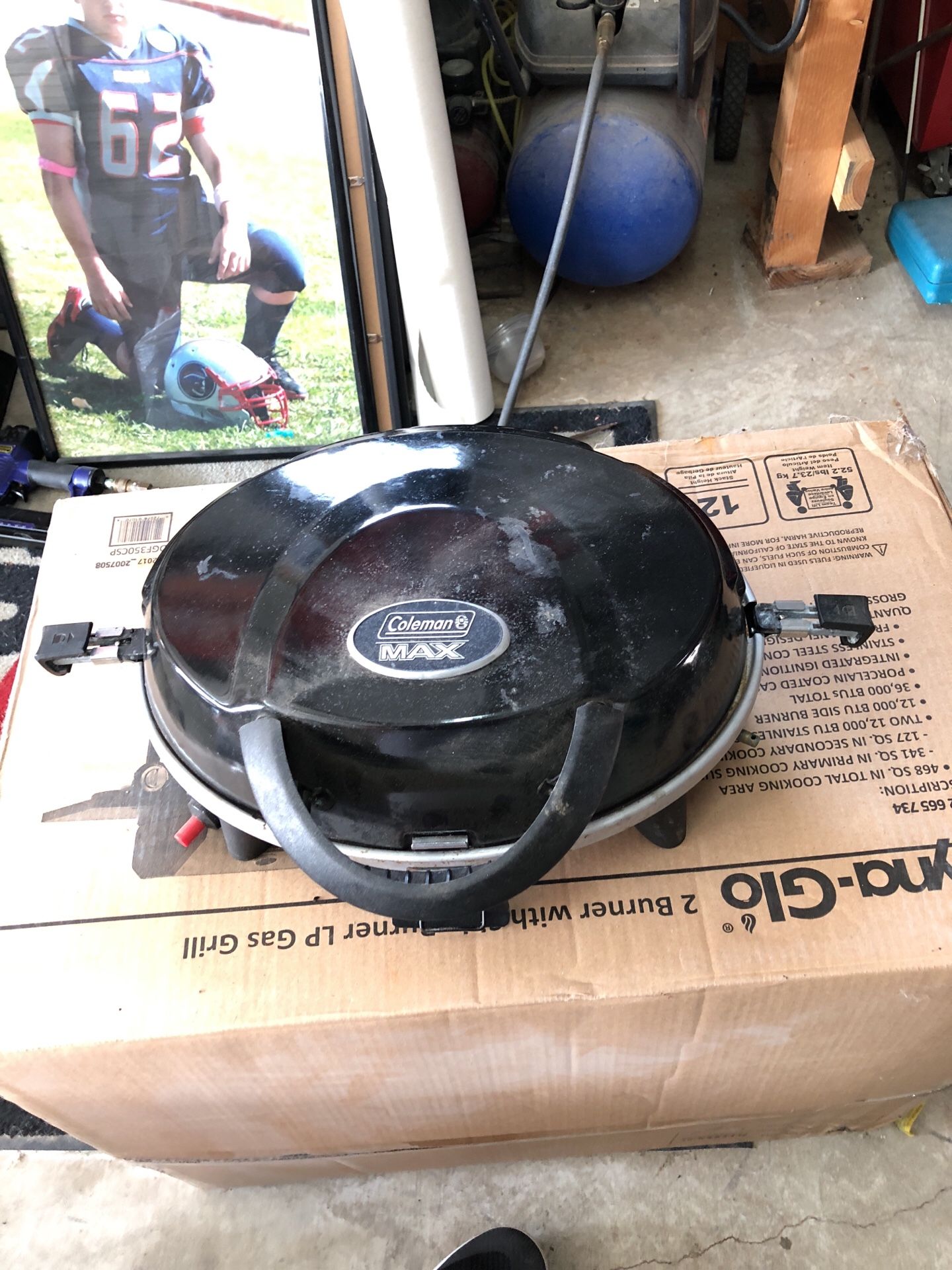 Coleman max portable griddle/grill