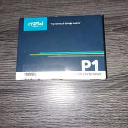 Crucial P1 1TB NVME PCIe M.2 SSD - CT1000P1SSD8