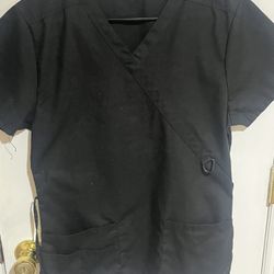 Black Scrub Top