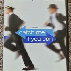 Catch Me If You Can DVD Movie With Leonardo DiCaprio & Tom Hanks
