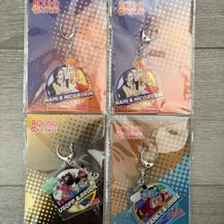 Round 1 One Piece Nami Nico Robin Usopp Brook Franky Jinbey Keychain