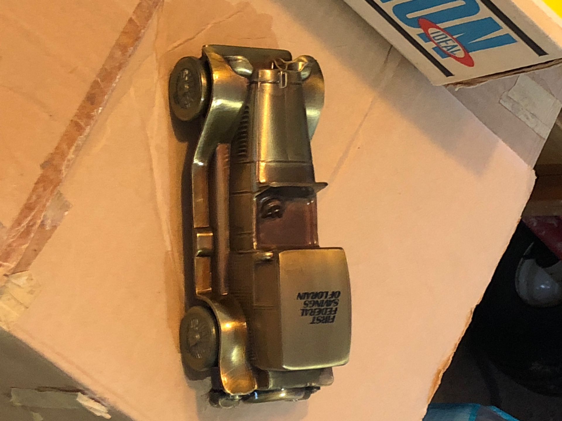 Vintage 1927 Lincoln Banthrico bank mip