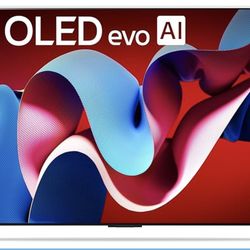 LG 42-Inch Class OLED evo C4 Series Smart TV 4K Processor Flat Screen with Magic Remote AI-Powered with Alexa Built-in (OLED42C4PUA)