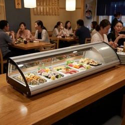 Countertop Refrigerator Sushi Display 