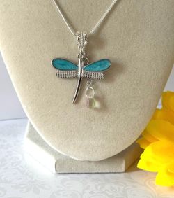 Sterling Silver Dragonfly Necklace