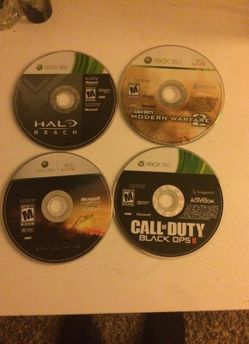 4 xbox 360 games