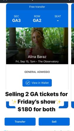 Alina Baraz Tickets