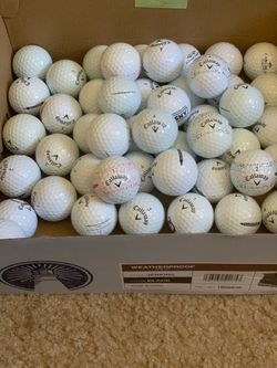 90 golf Balls Callaway in good condition