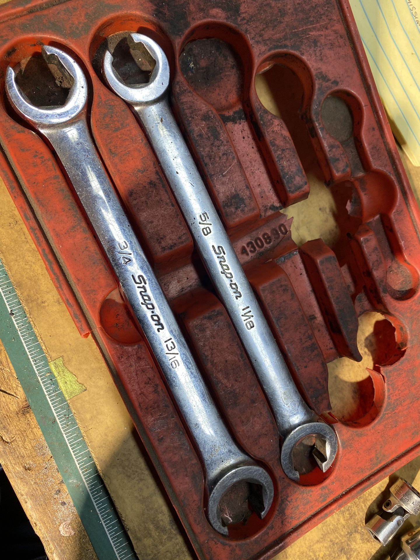 Snapon Double Ended Flare Nut Wrenches