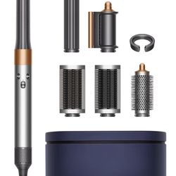Dyson Airwrap Complete Long for Straight to Wavy Hair - Nickel / Copper