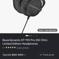DT 990 Pro Headset