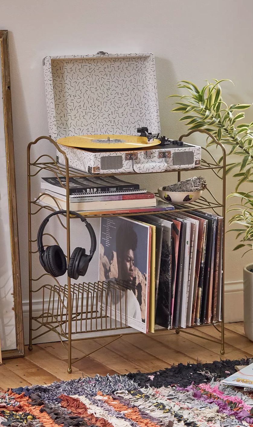 Urban Outfitters Vinyl Record Storage Shelf
