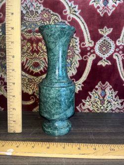 Vintage Chinese Carved Marble Vase