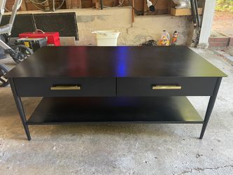 West elm steel Coffee Table