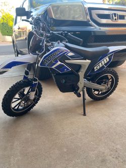 Moto tec 500 electric dirt bike