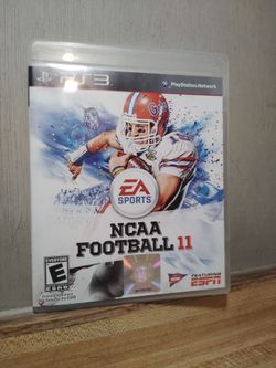 PS 3 NCAA football 11💪 🏈😎