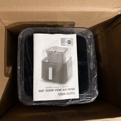 Brand New GreenPan 7-Quart 360° Clear View Air Fryer