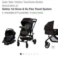 Travel System Stroller Set 