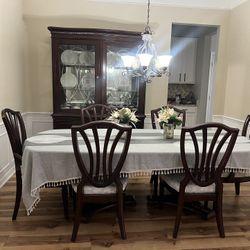 Dining table 6 chairs