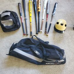 Baseball Bats And Bags