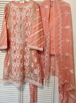 Embroidered Lawn Dress